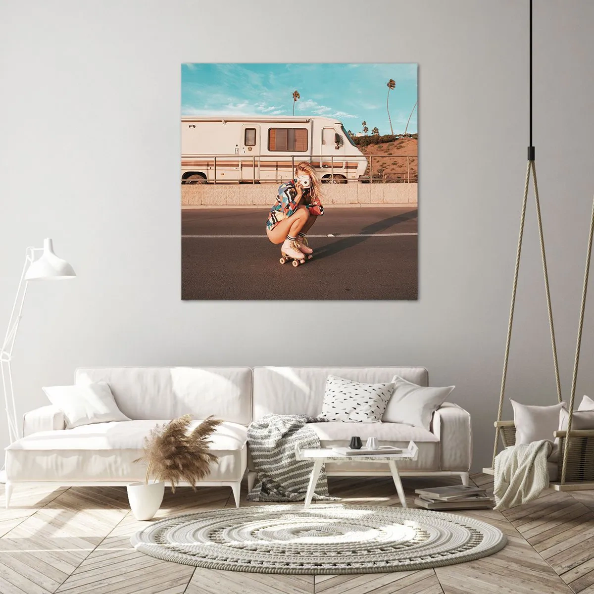 Canvas picture - Smile, Please! - 30x30 cm