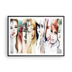 Poster in black frame - And It Is Always You - 100x70 cm