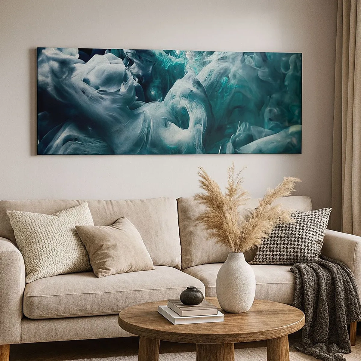 Canvas picture - Movement of Colour - 100x40 cm