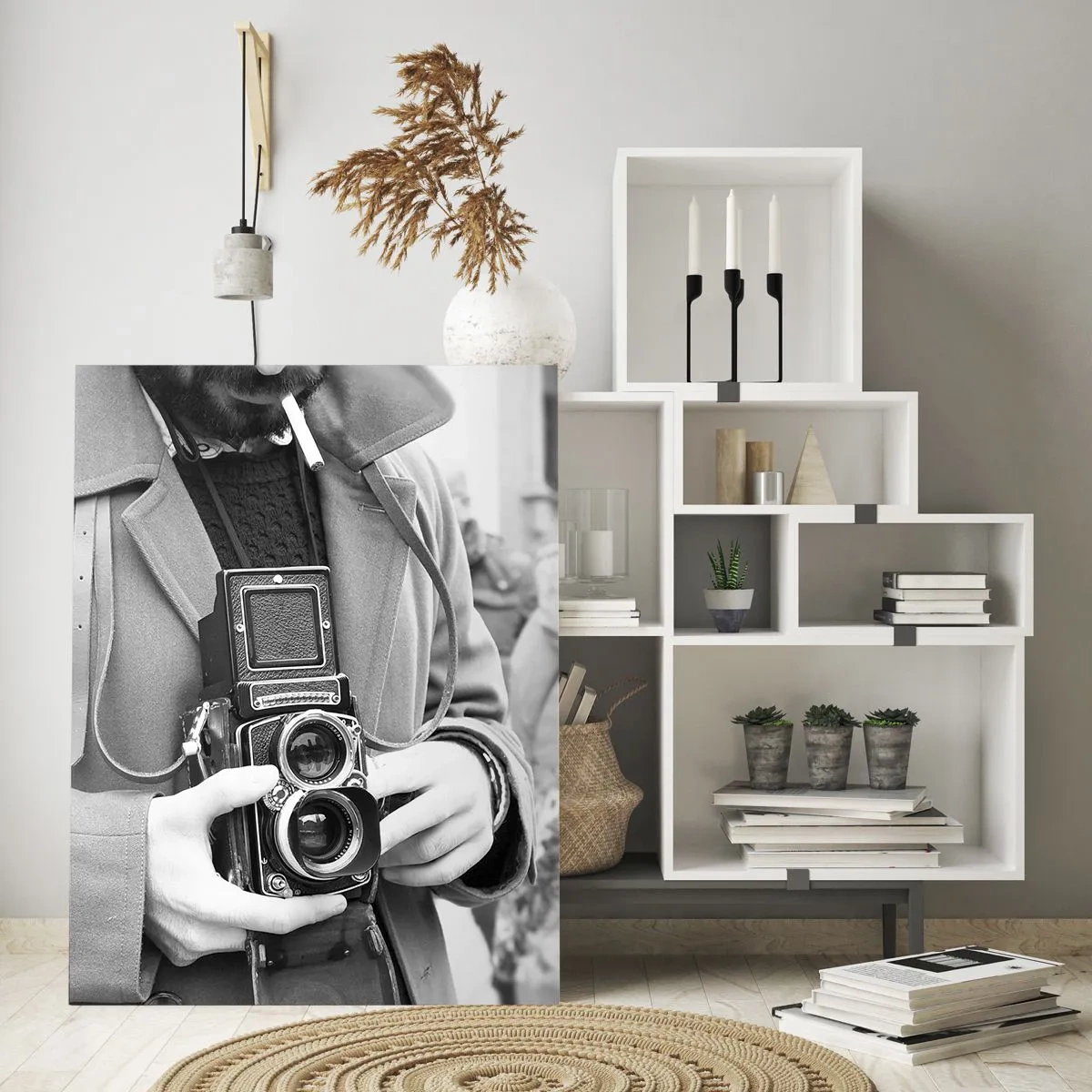 Glass picture - In Retro Style - 70x100 cm