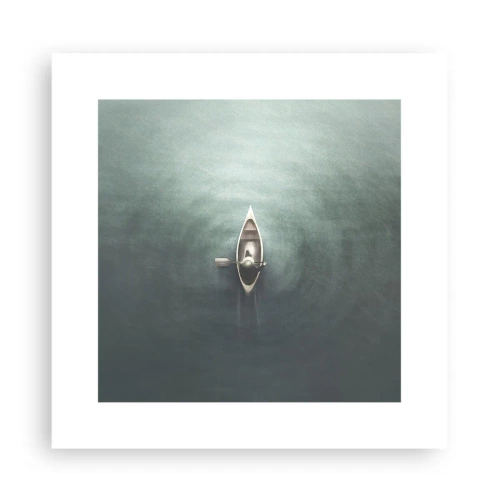 Poster - Through Moon Lake - 30x30 cm