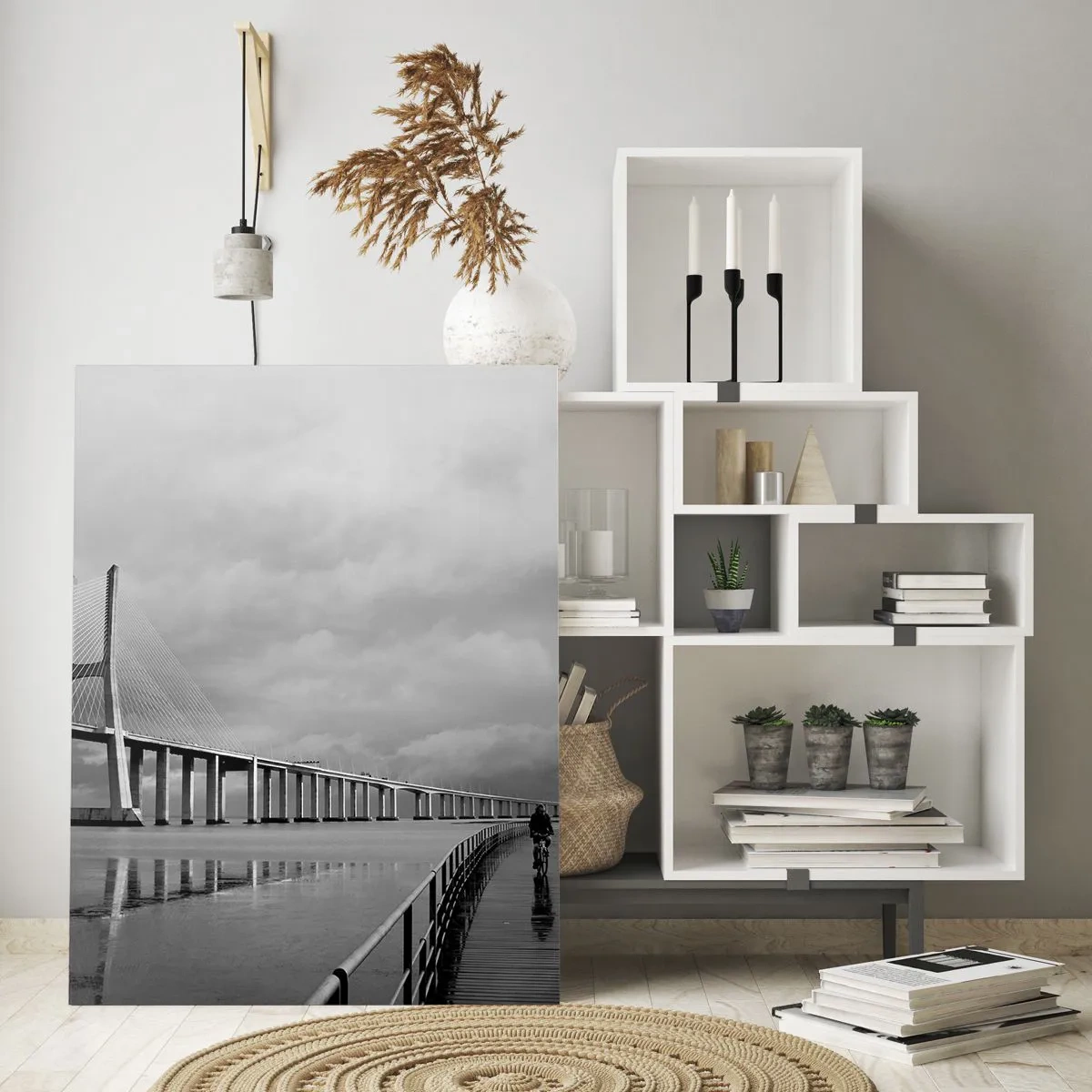 Glass picture - To Each His Own - 80x120 cm