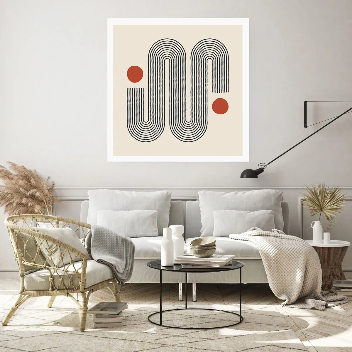 Poster - From Beginning till the End - 60x60 cm