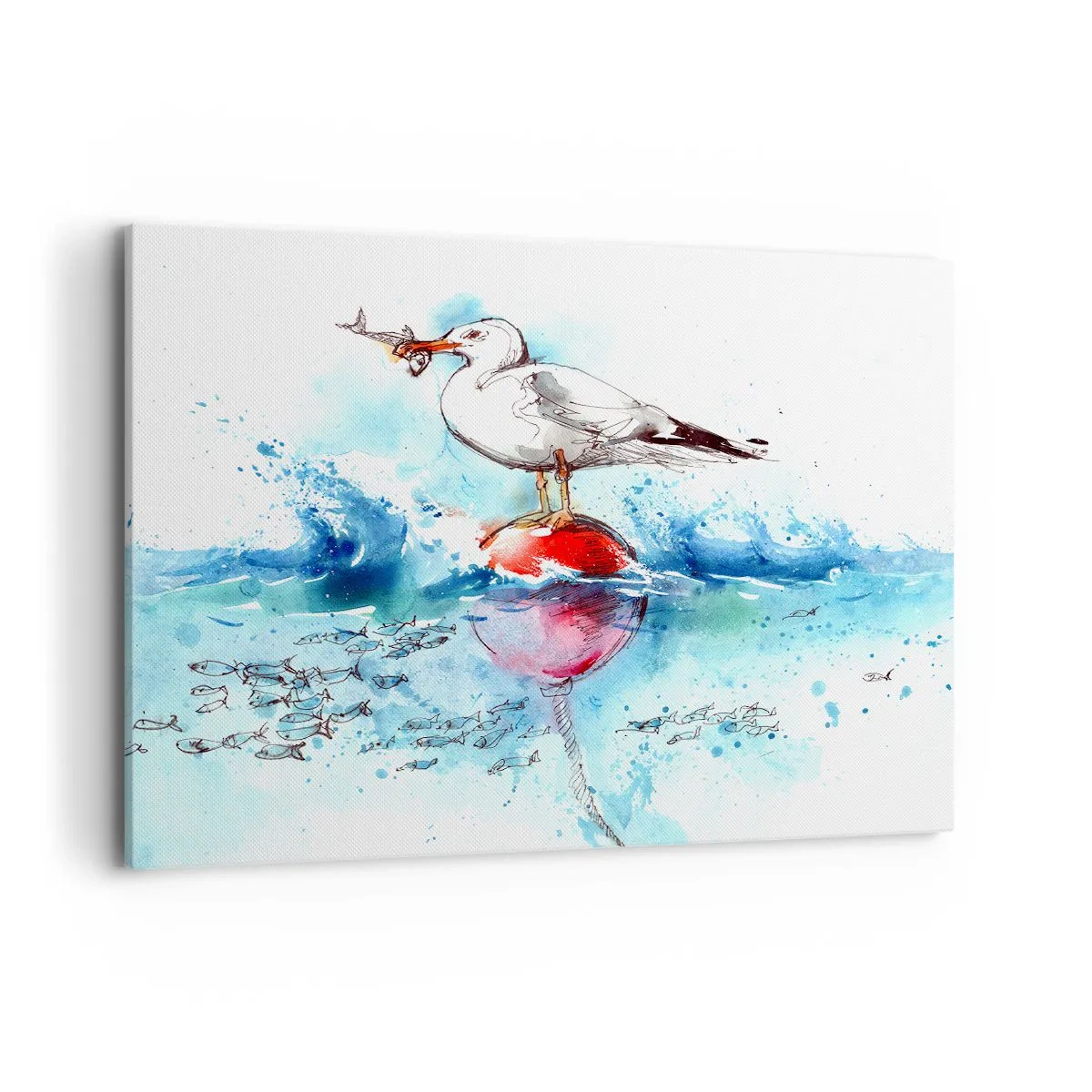Canvas picture - Good Catch - 100x70 cm