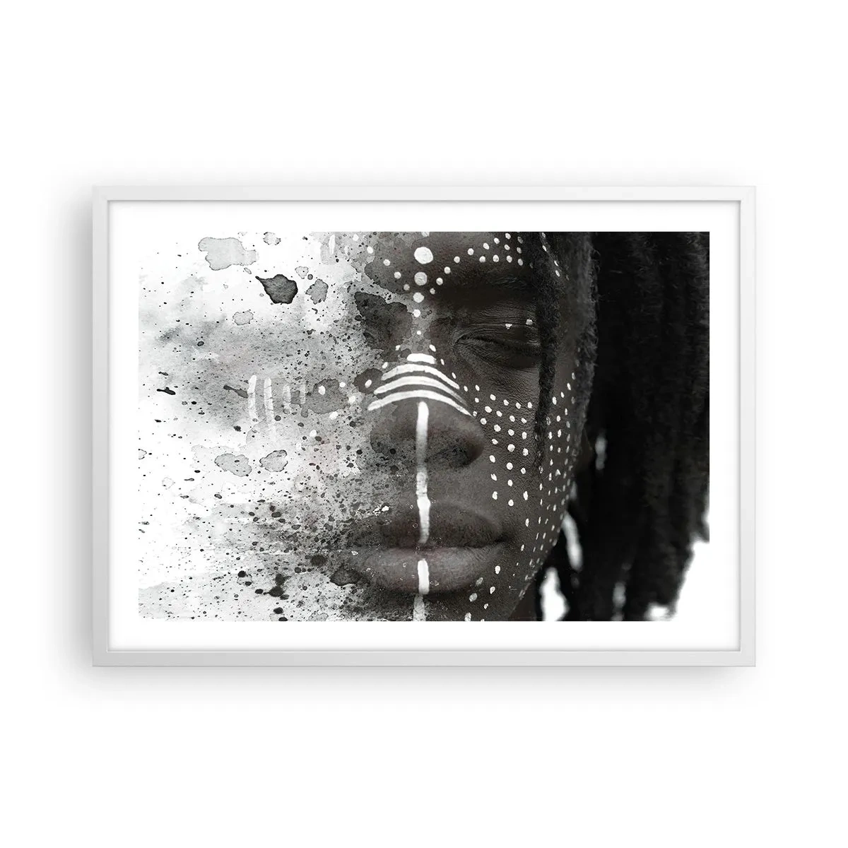 Poster in white frmae - Dsicover Primordial Spirit - 70x50 cm