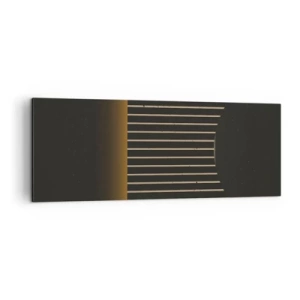 Canvas picture - Investigating Darkness - 140x50 cm