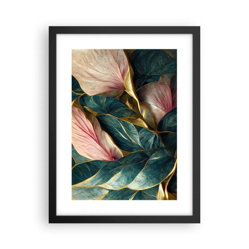 Poster in black frame - Natural Elegance and Style - 30x40 cm