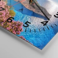 Clock face with numbers