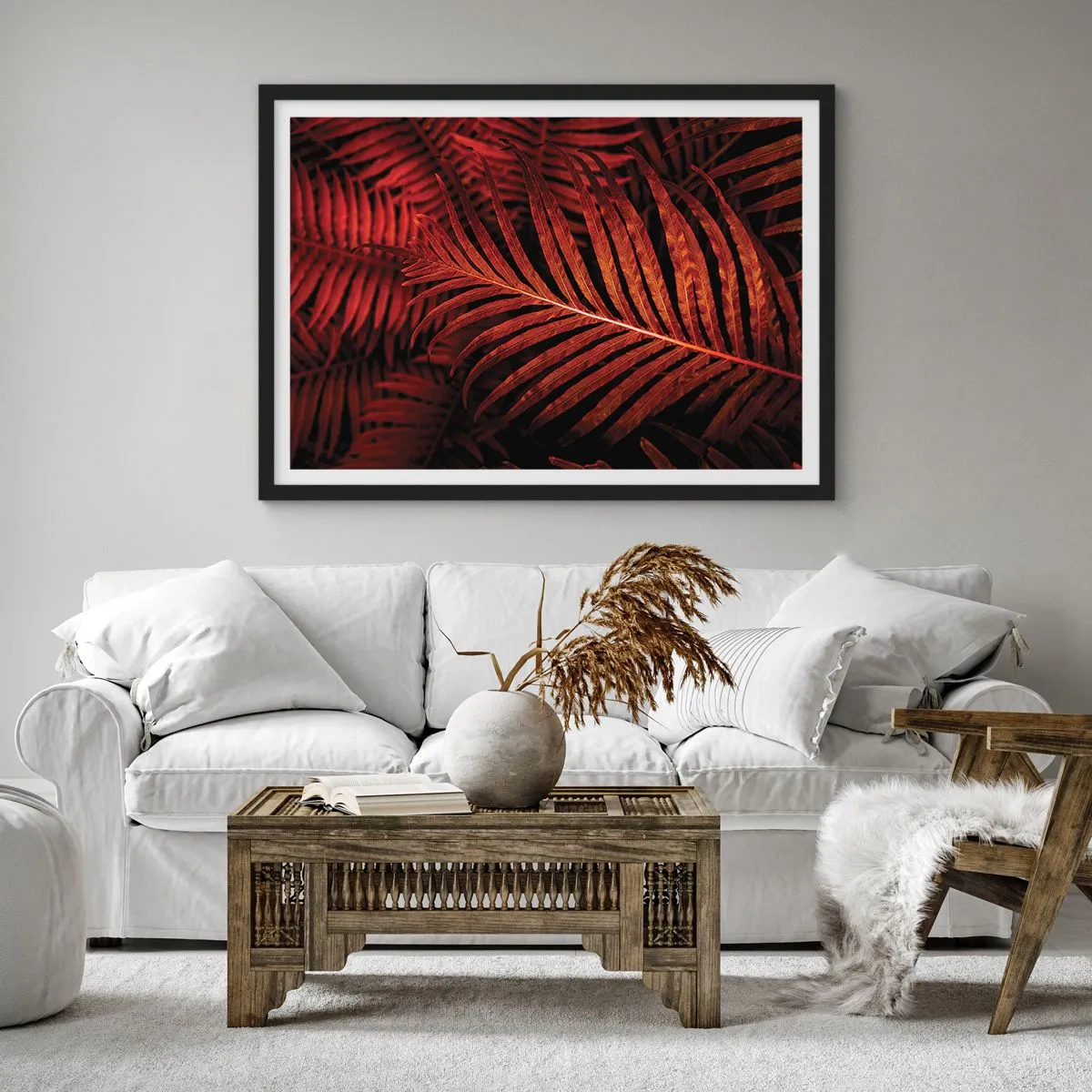Poster in black frame - Heat of Life - 91x61 cm