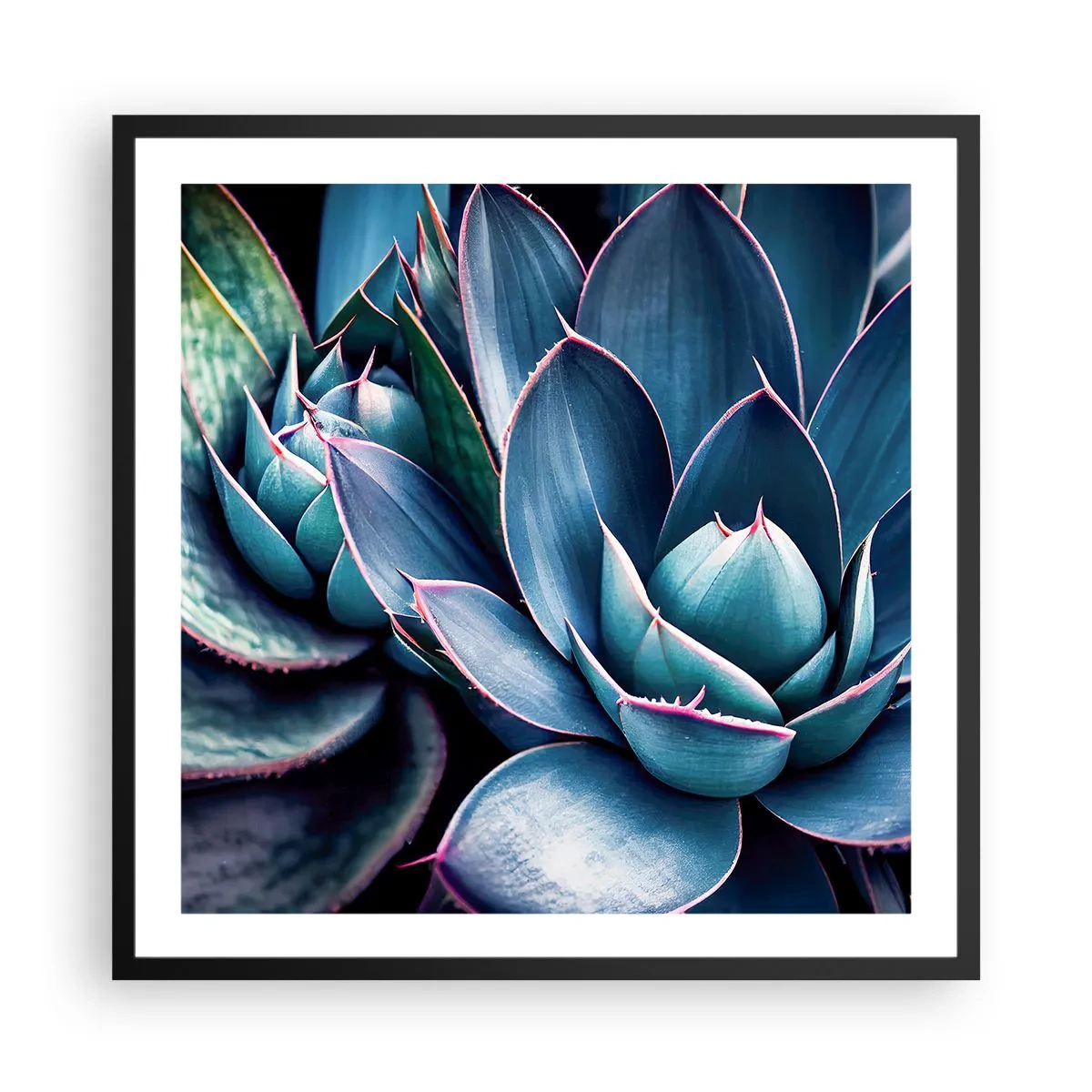 Poster in black frame - Vital Strength - 60x60 cm