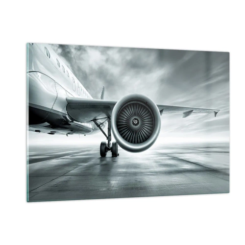 Glass picture - There Is Power! - 120x80 cm