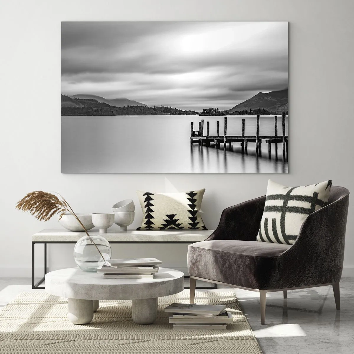 Glass picture - Tranquility and Power - 100x70 cm