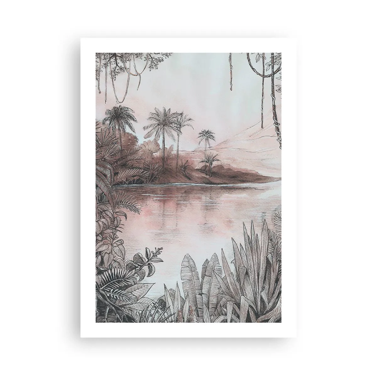 Poster - Diary of a 19th Century Explorer - 50x70 cm
