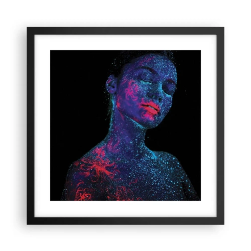 Poster in black frame - In Stardust - 40x40 cm
