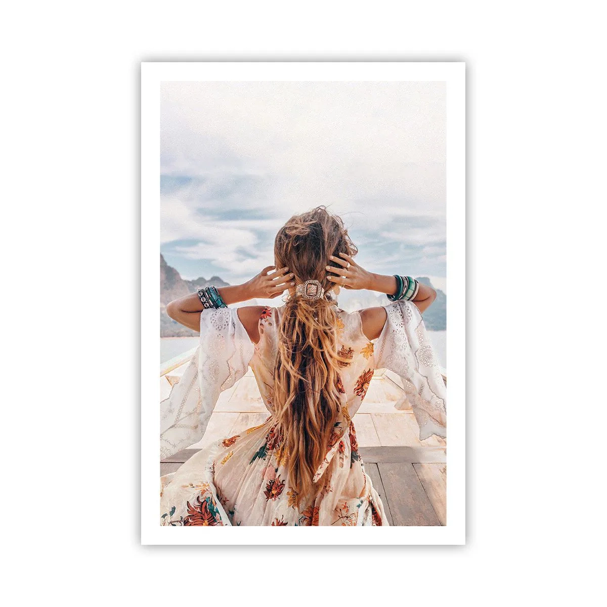 Poster - On the Way to Happiness - 61x91 cm