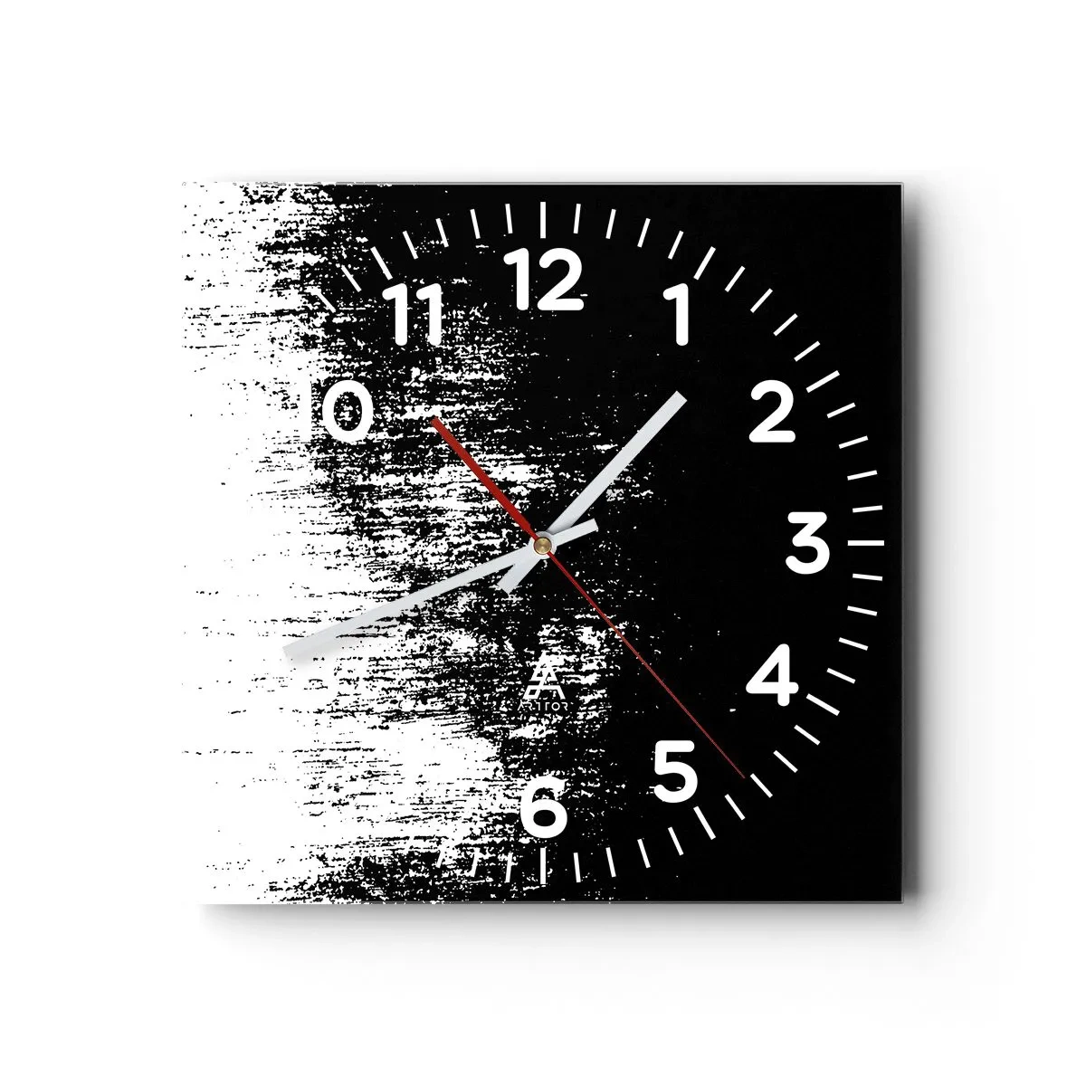 Wall clock - Clock on glass - And the Winner Is… - 30x30 cm