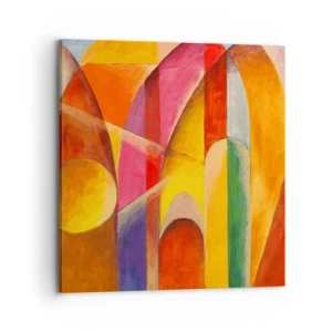 Canvas picture - Cathedral of the Sun - 70x70 cm