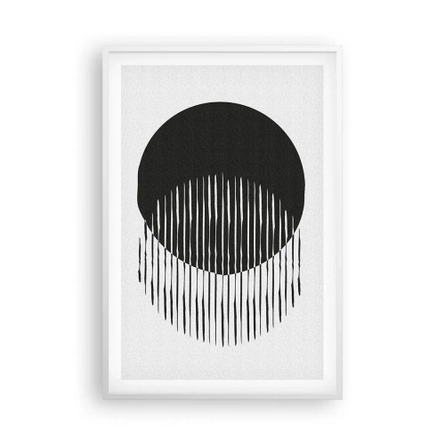 Poster in white frmae - His Alter Ego - 61x91 cm