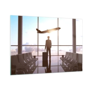 Glass picture - You Have Time, Slow Down - 100x70 cm