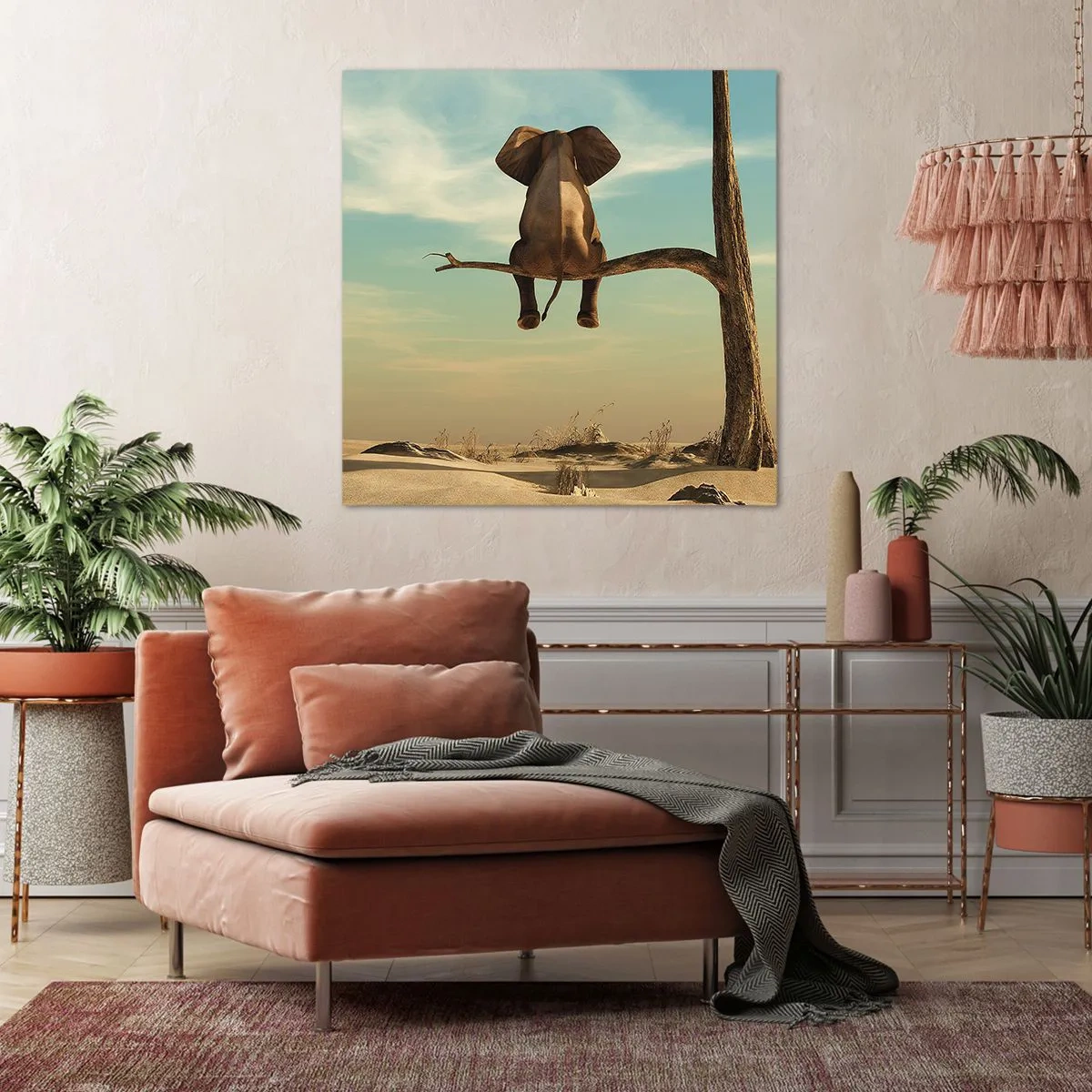 Canvas picture - New Point of View - 50x50 cm