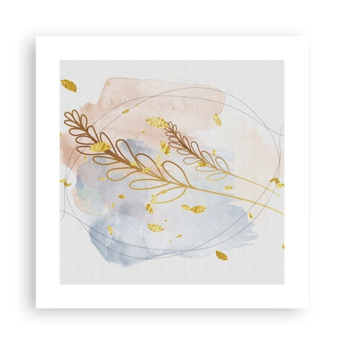Poster - Golden Blast - 40x40 cm