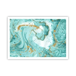 Poster - Under the Great Wave of the Edo Period - 100x70 cm