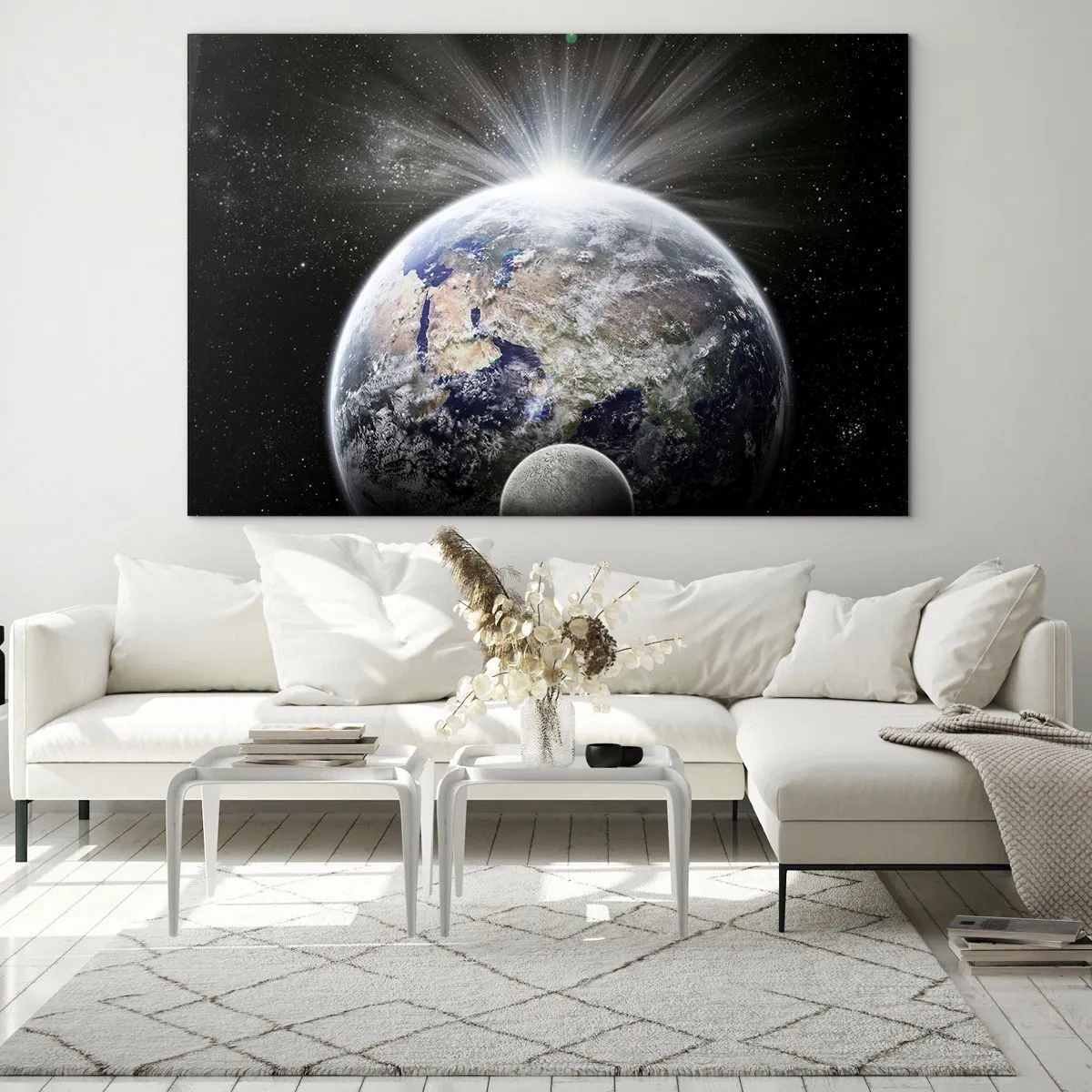 Glass picture - In Full Blaze - 120x80 cm