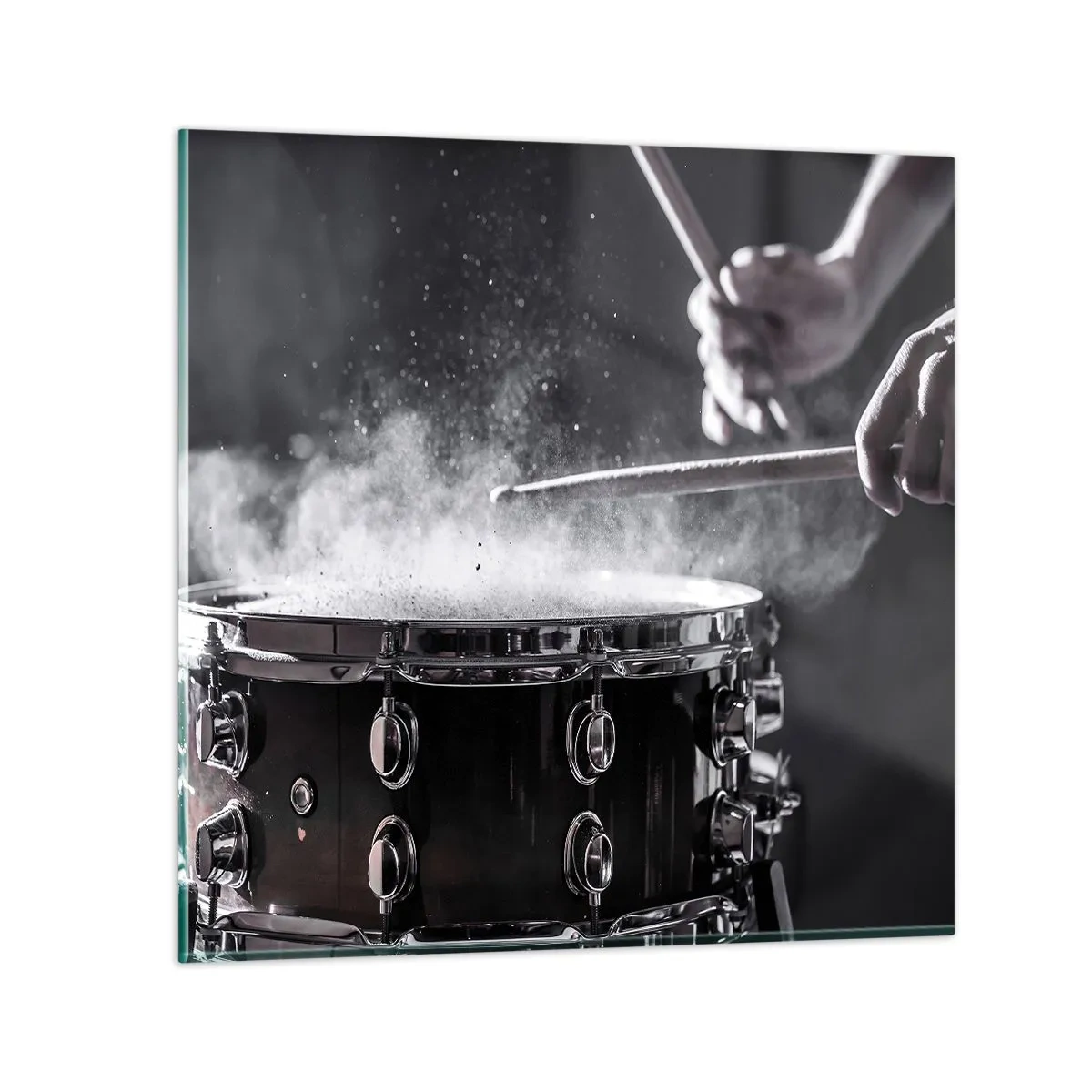 Glass picture - Pulse of Music - 30x30 cm