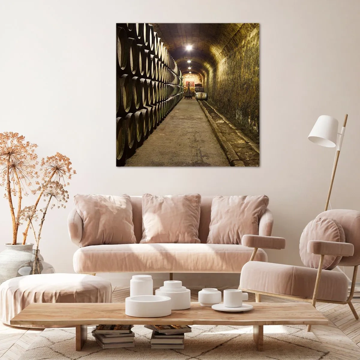 Canvas picture - It is Good to Lie Down - 70x70 cm