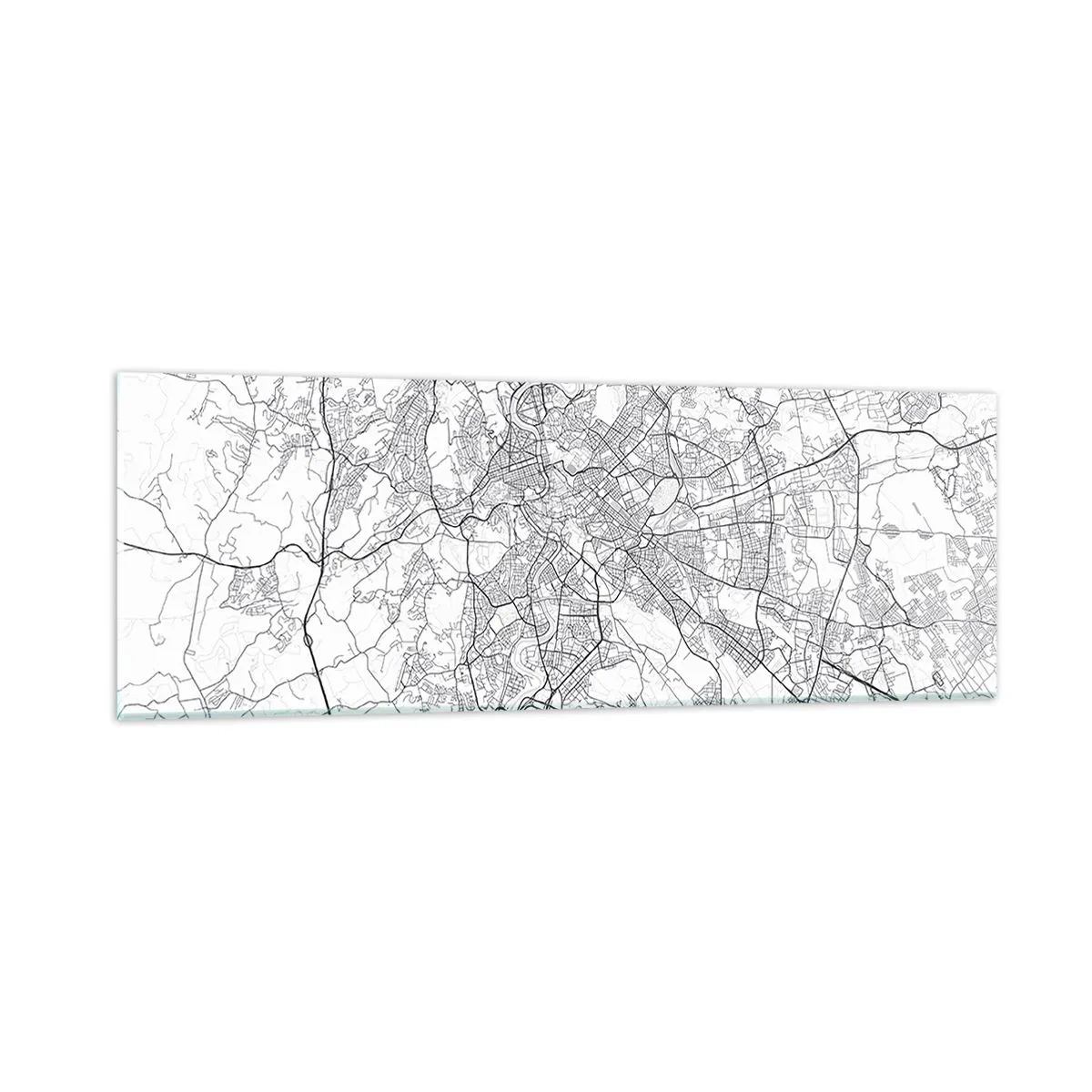 Glass picture - Roman Circle - 90x30 cm