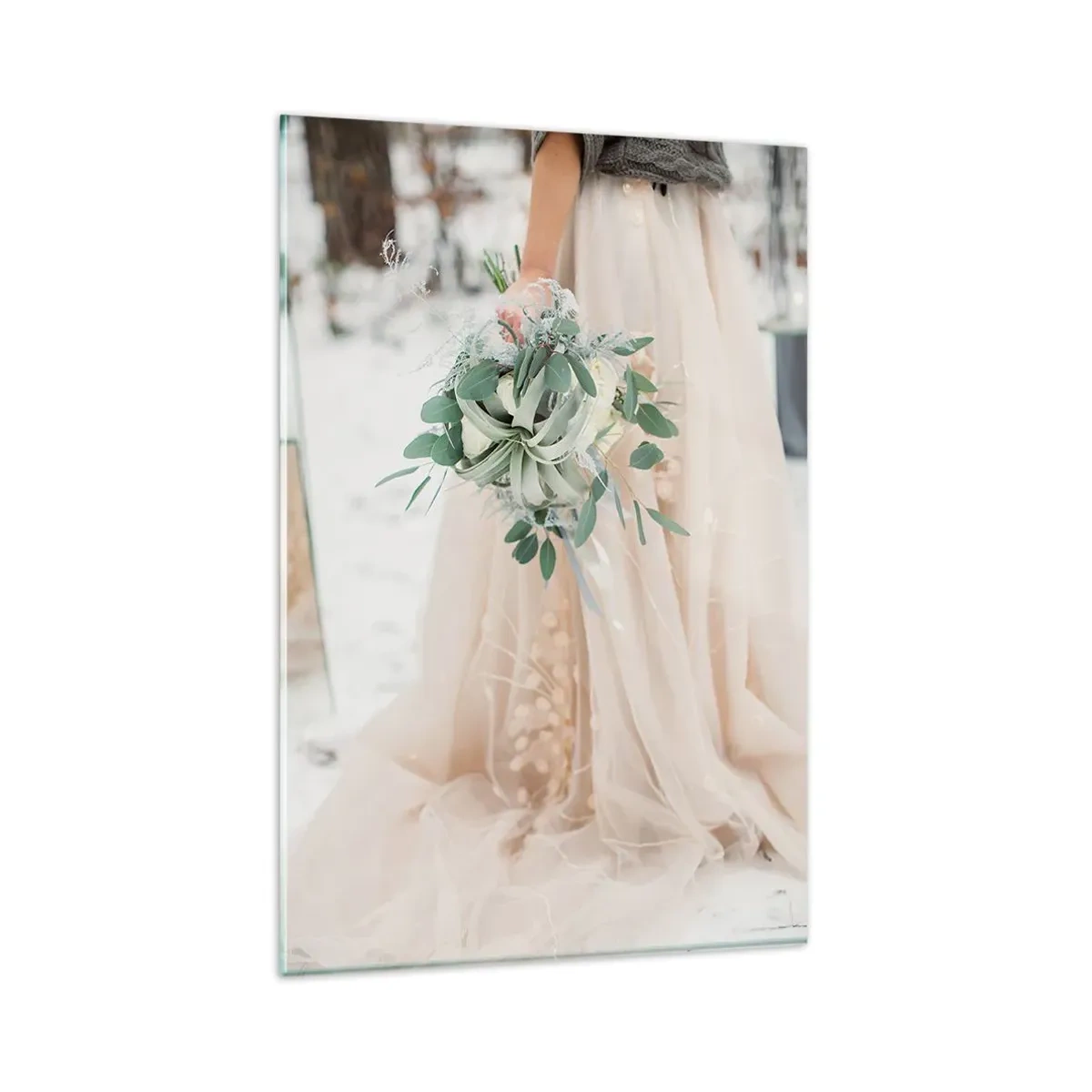 Glass picture - And They Lived Long and Happily - 80x120 cm