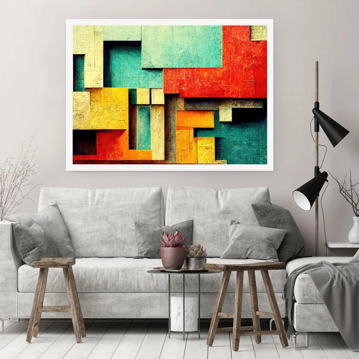 Poster - Festival of Right Angles - 50x40 cm