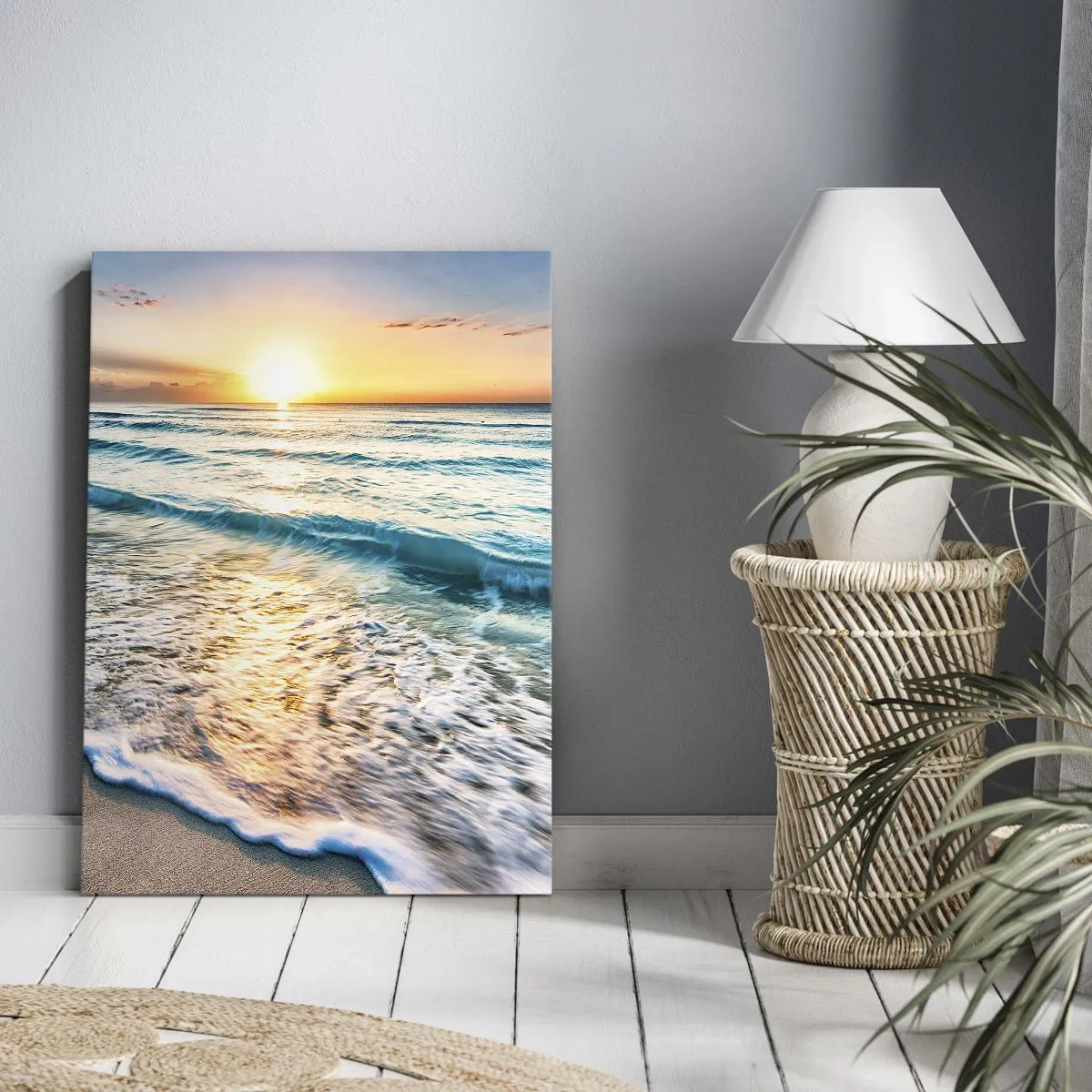 Canvas picture - Sunset View - 70x100 cm