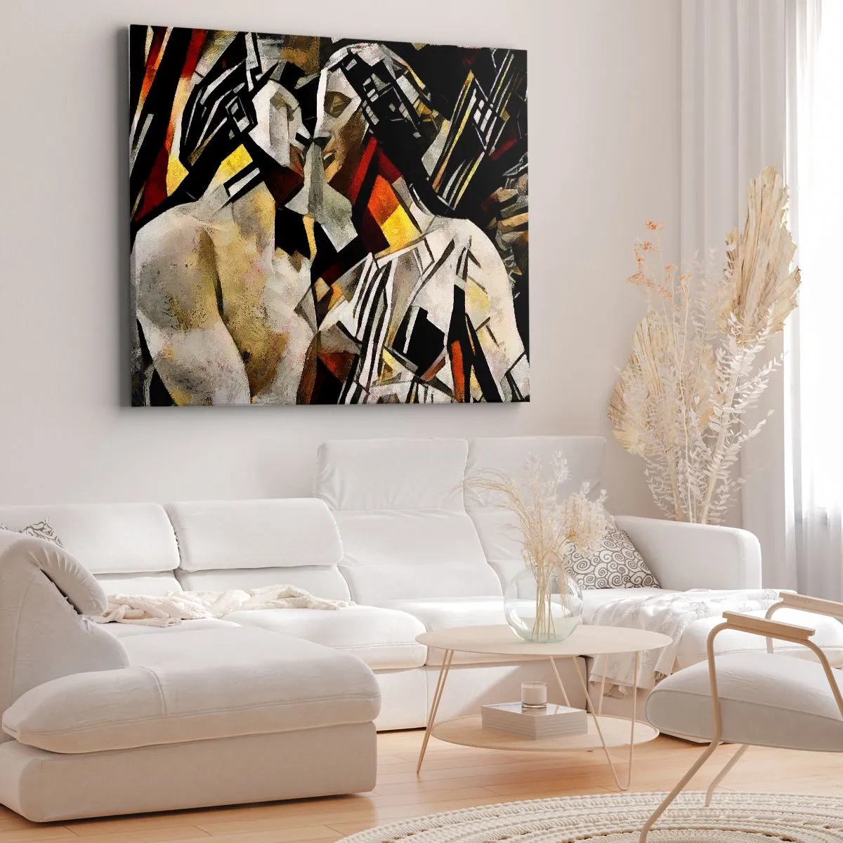 Canvas picture - Kiss Of A Statue - 120x80 cm
