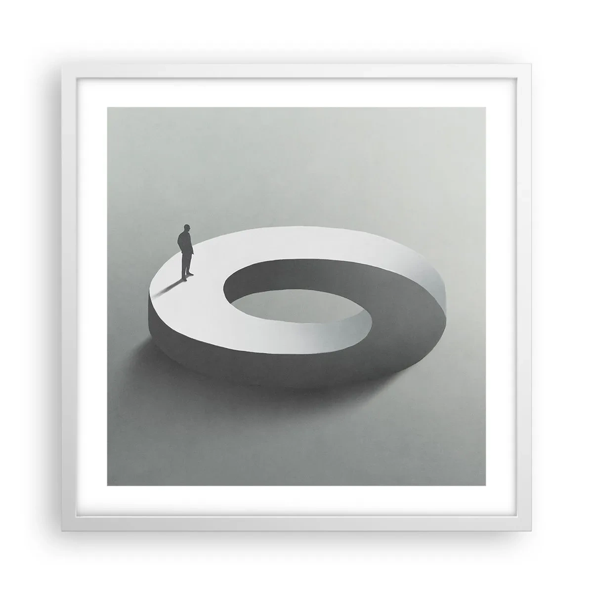 Poster in white frmae - Puzzle It out - 50x50 cm