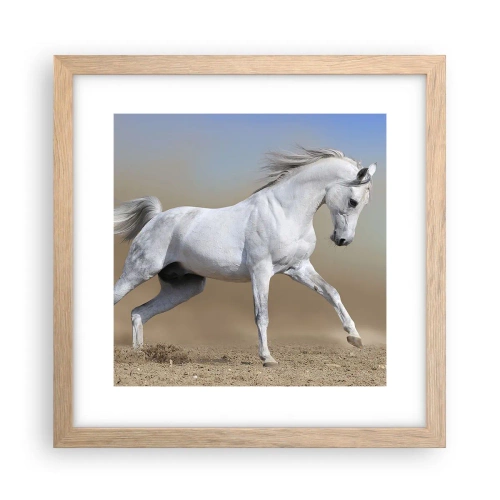 Poster in light oak frame - The Most Beautiful Arabic Tale - 30x30 cm