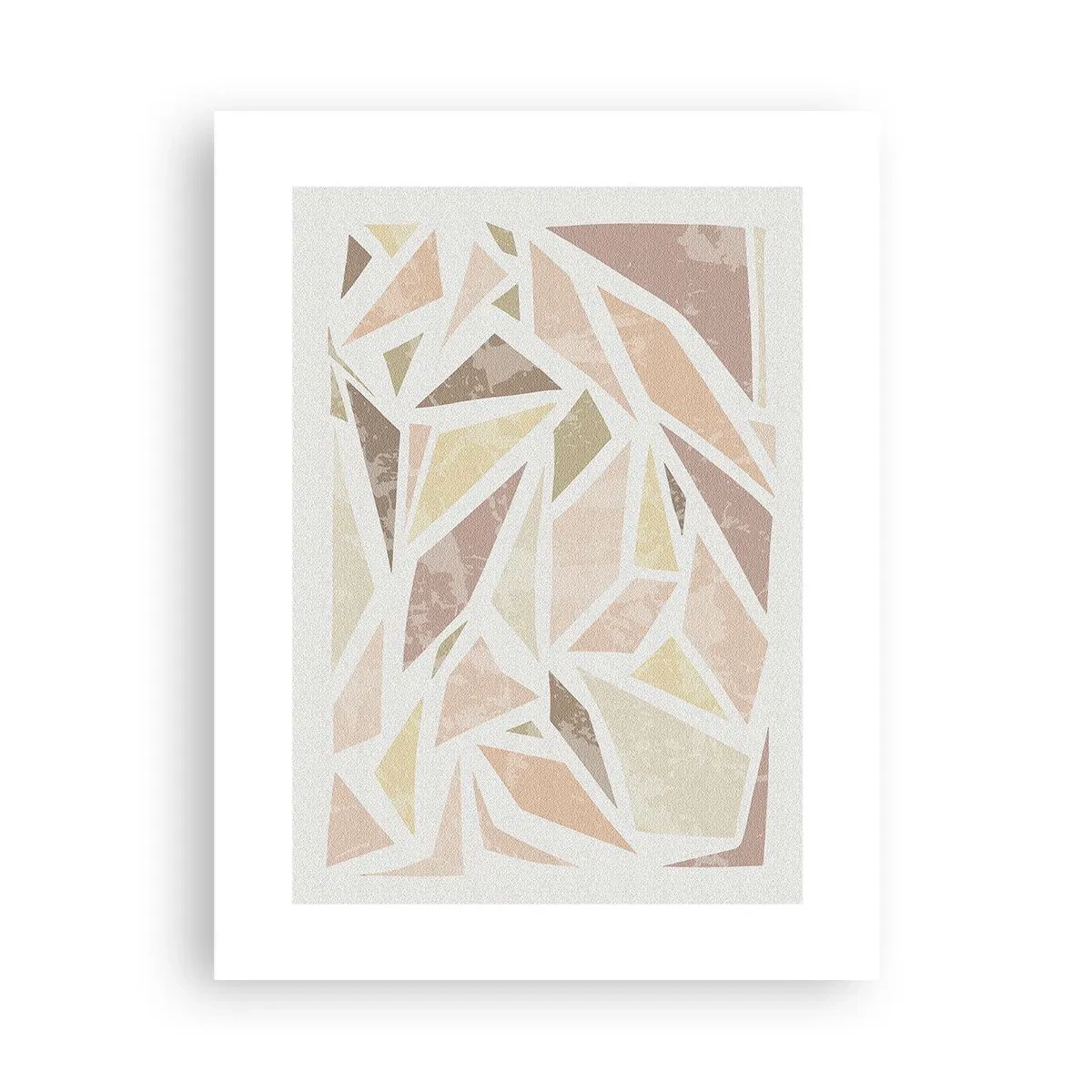 Poster - Stained Glass Composition - 30x40 cm