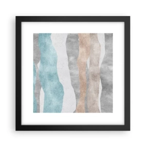 Poster in black frame - Study of Continuity - 30x30 cm