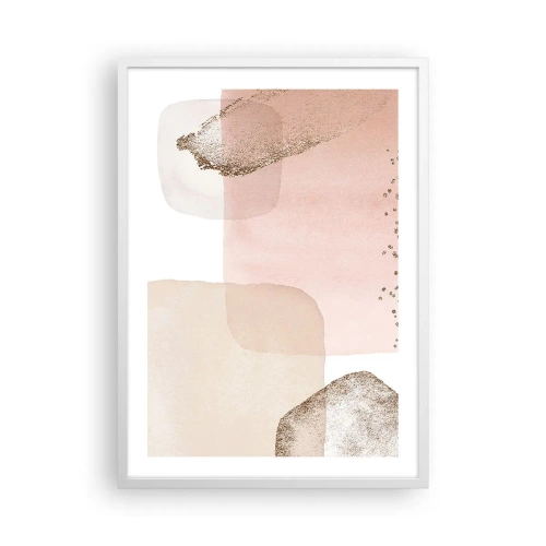 Poster in white frmae - Look through Colour - 50x70 cm