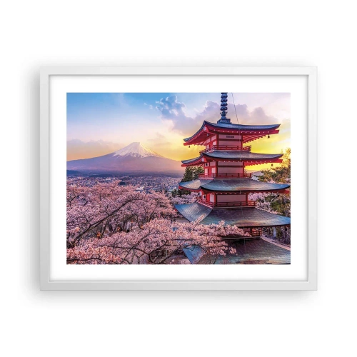 Poster in white frmae - The Essence of Japanese Spirit - 50x40 cm