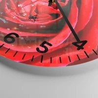 Clock face with numbers