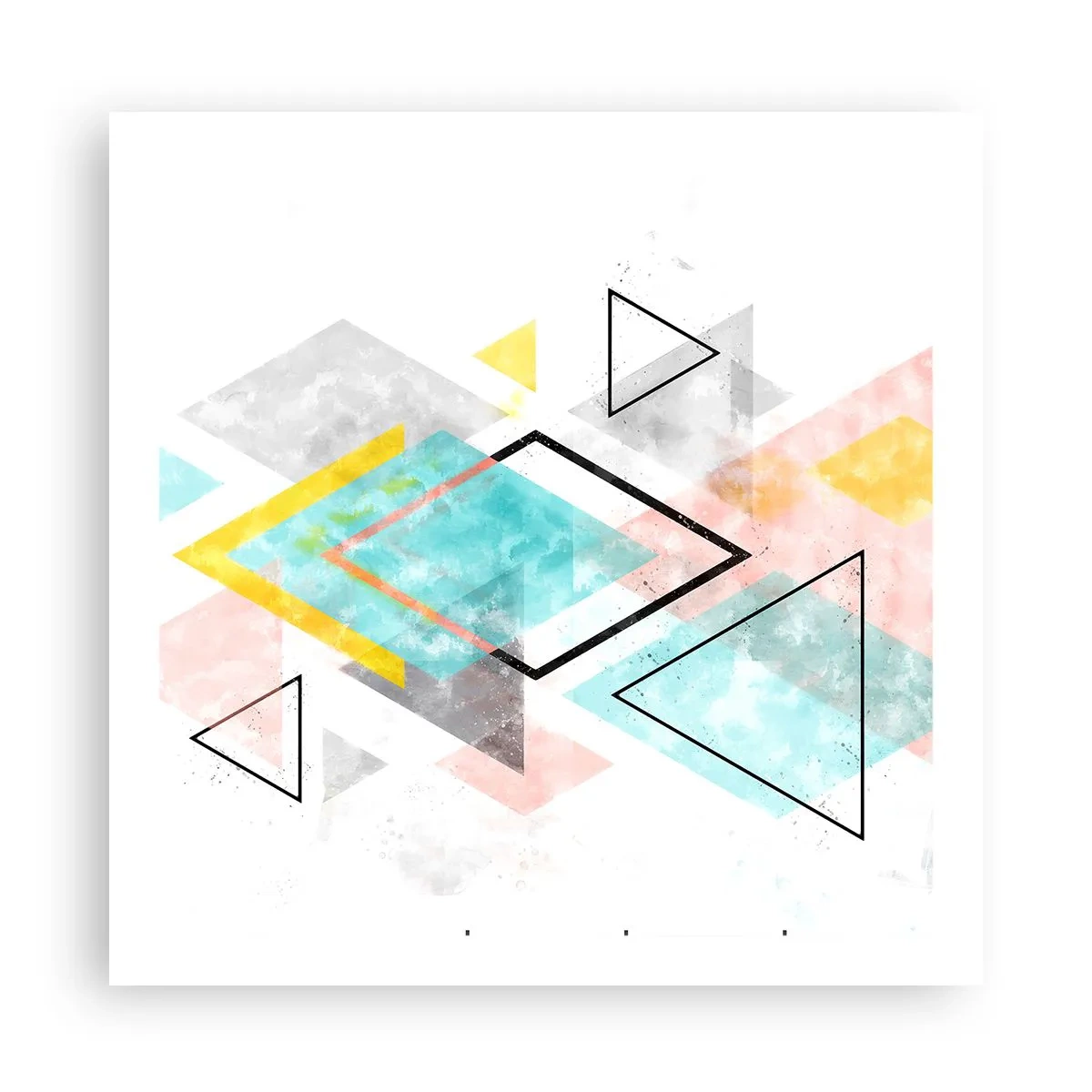 Poster - Geometric Play - 60x60 cm