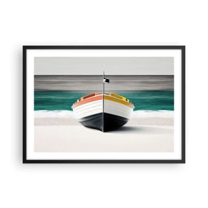 Poster in black frame - In Its Place - 70x50 cm