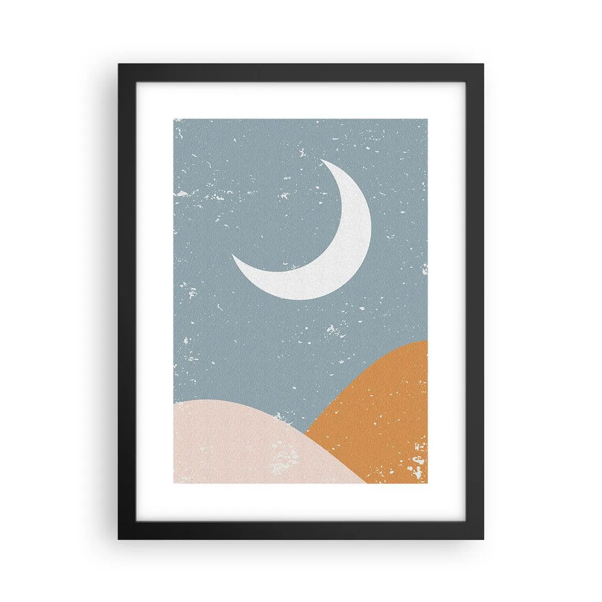 Poster in black frame - Wonder of Many Nights - 30x40 cm