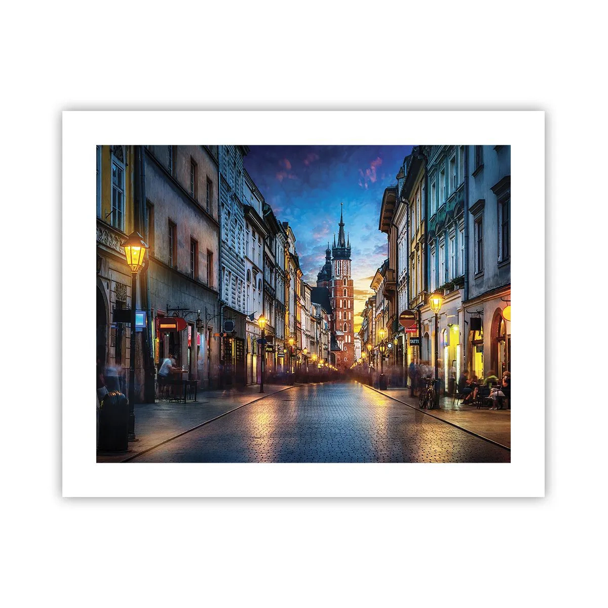 Poster - Charm of Cracow - 50x40 cm
