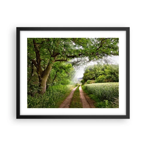 Poster in black frame - Et in Arcadia Ego - 50x40 cm