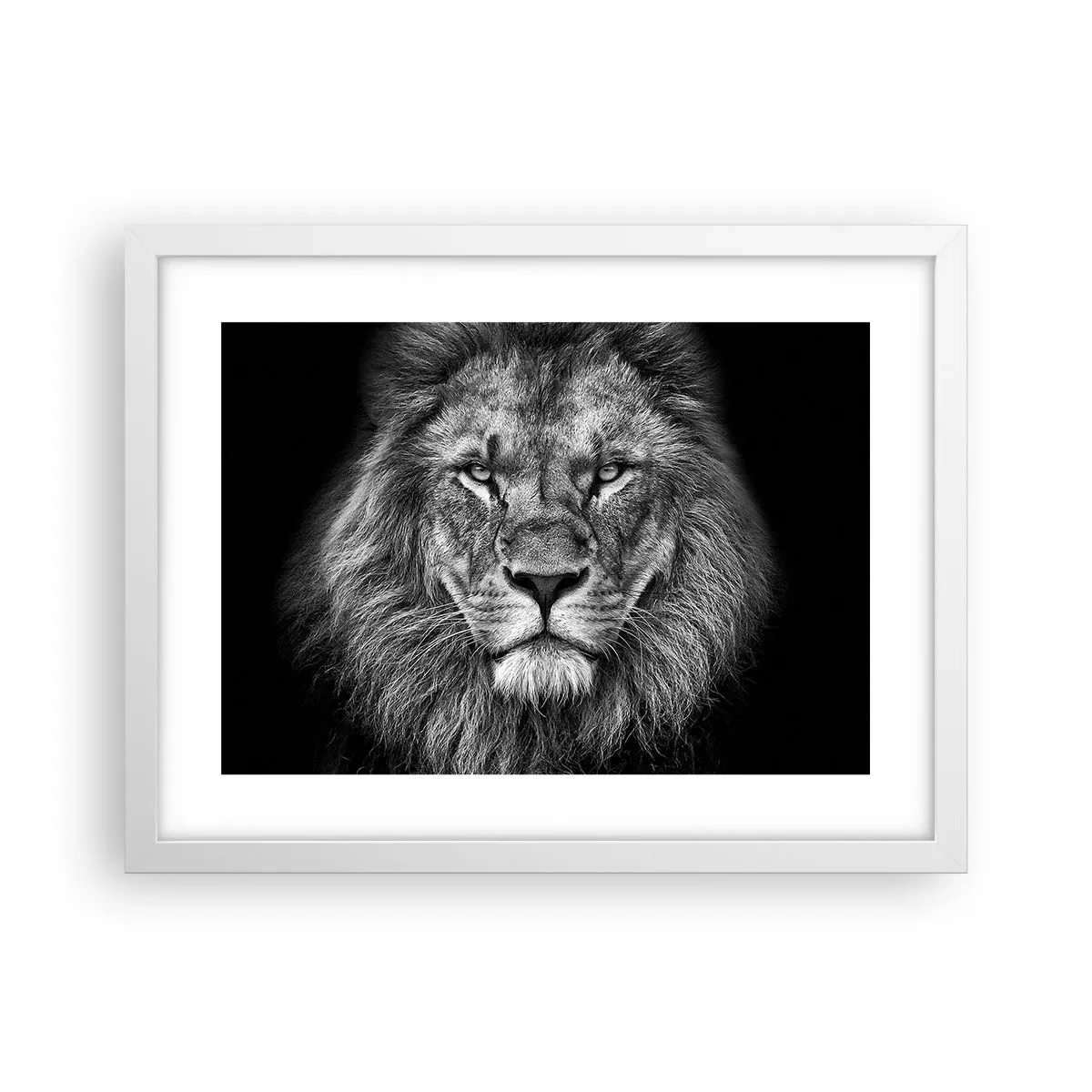 Poster in white frmae - In Coronation Clothes - 40x30 cm