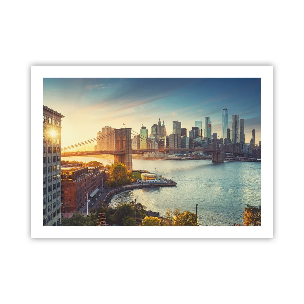 Poster - Big City Dawn - 70x50 cm