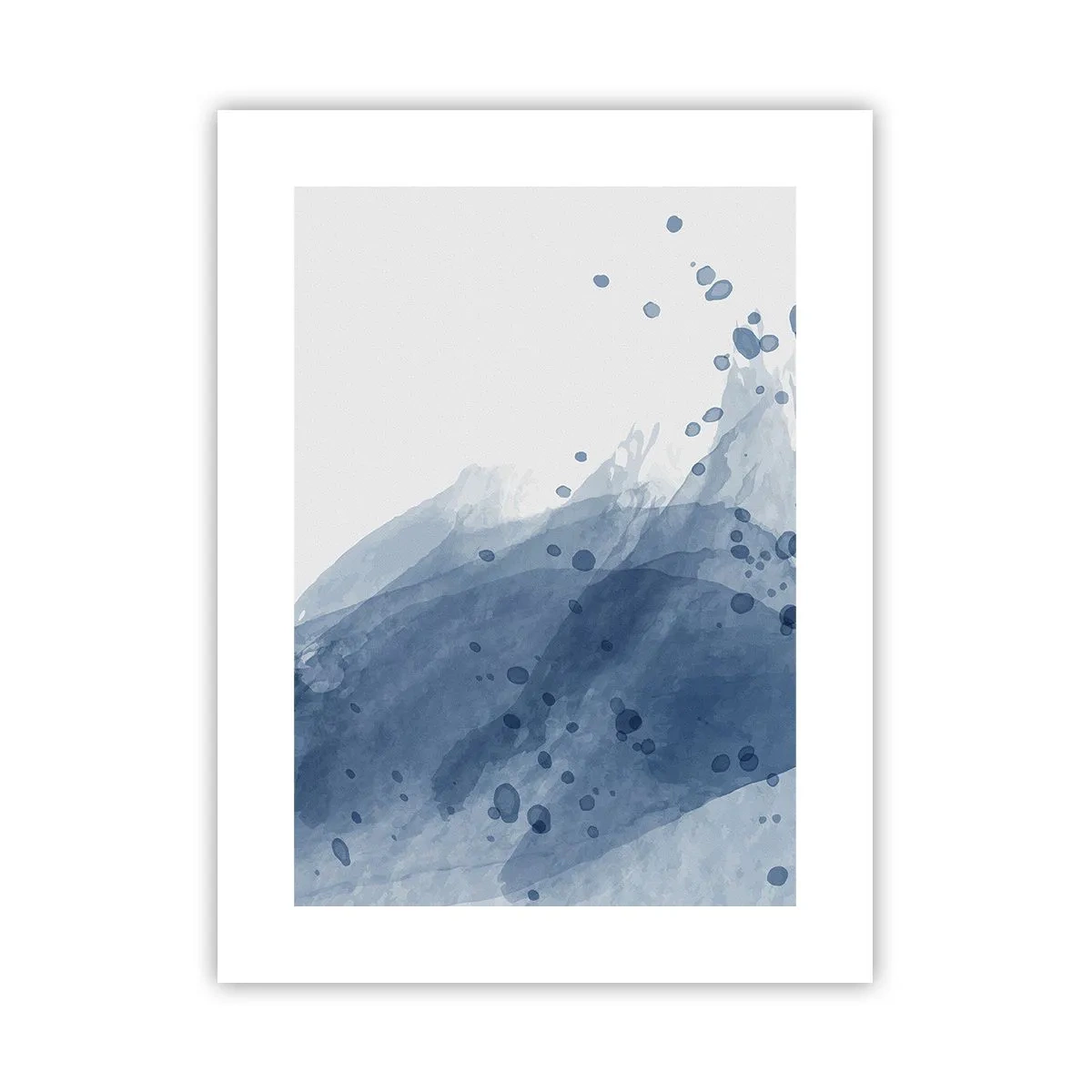 Poster - Blue Tulle - 30x40 cm