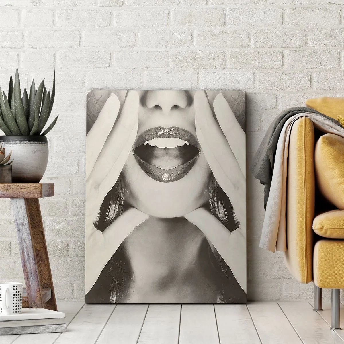 Canvas picture - Coming! - 50x70 cm